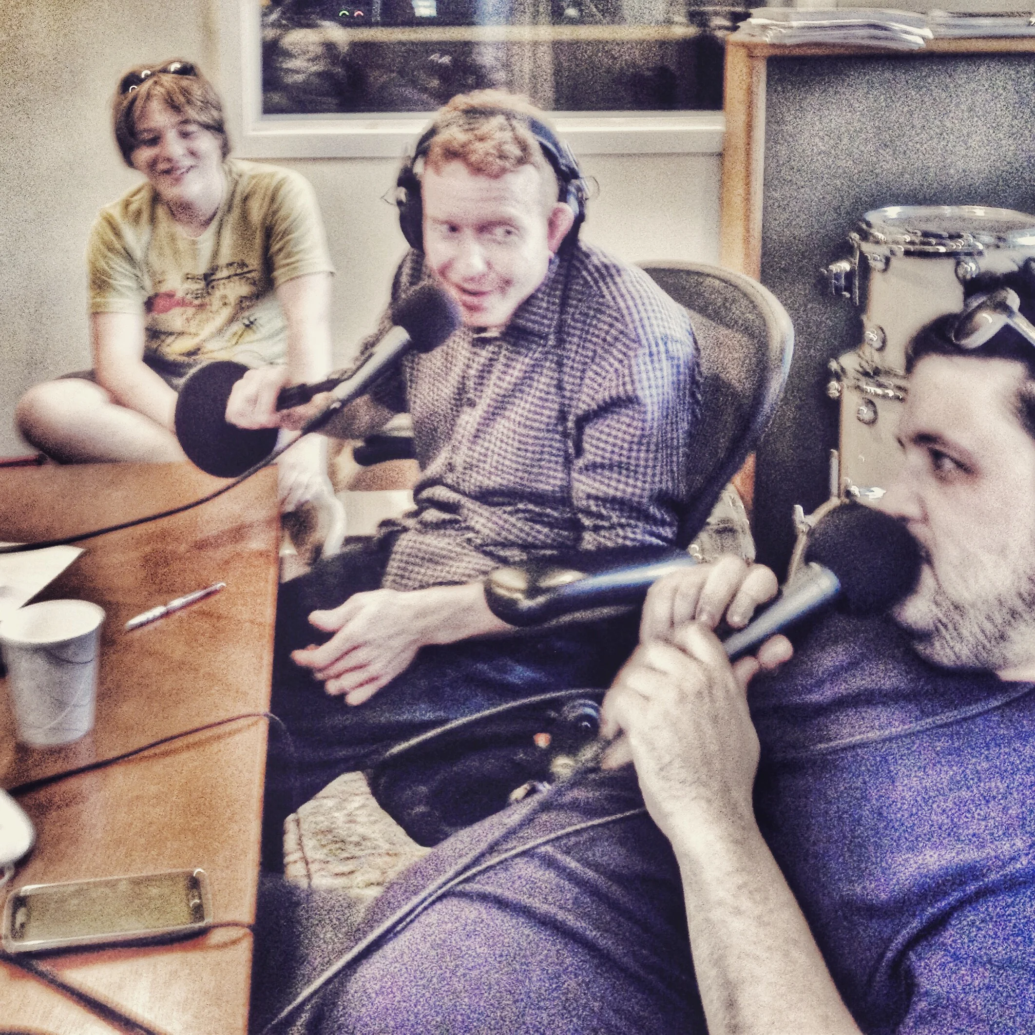 From Left To Right- British Joel, Davey Mac, Pepper: Three Naughty People