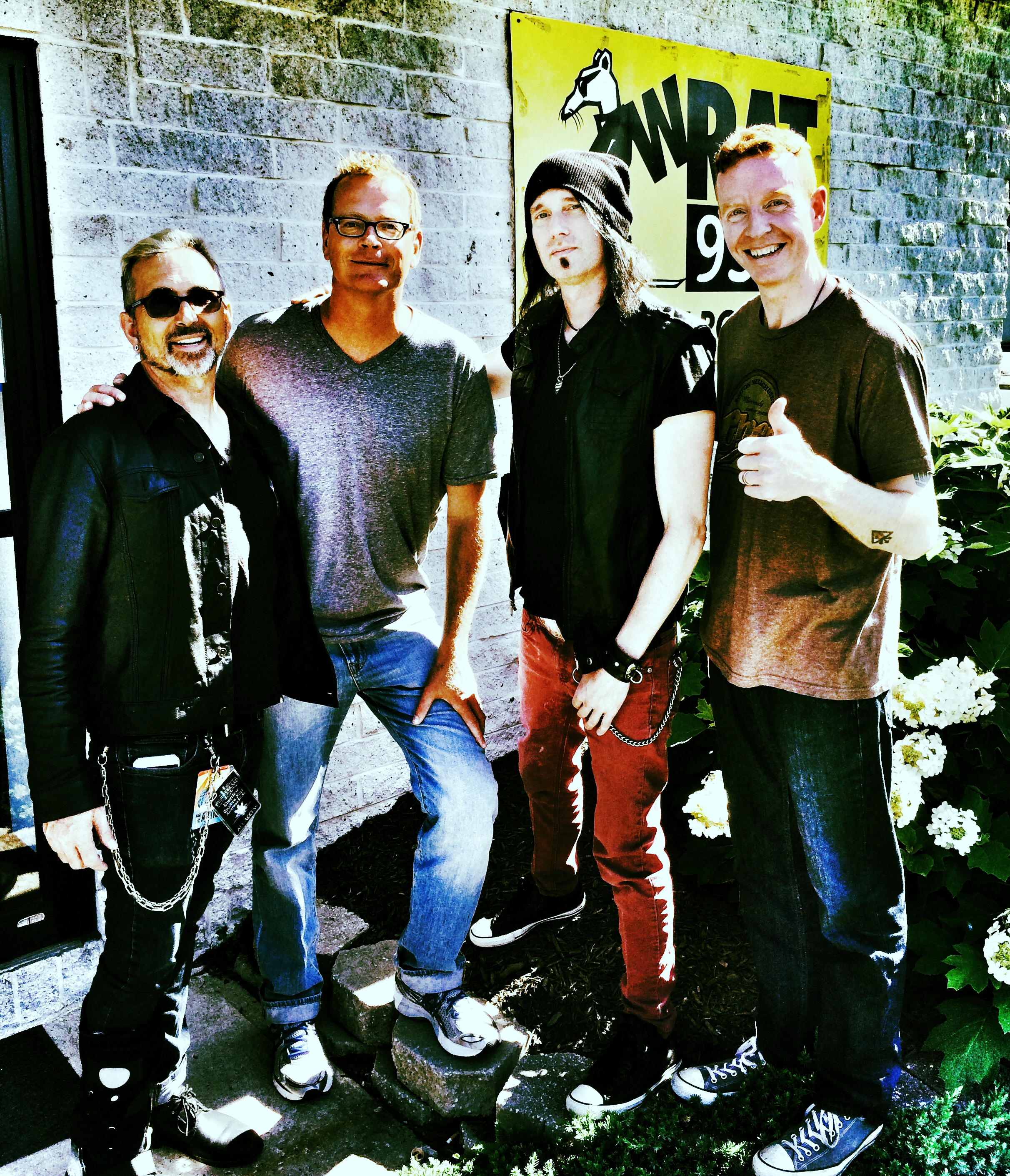  Art Alexakis, Carl Craft, Dave French, "East Side" Dave McDonald