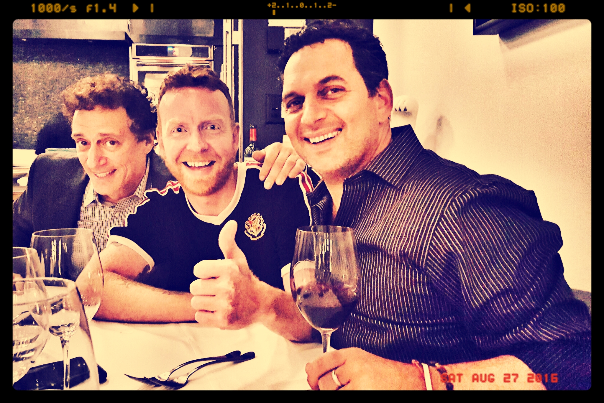 Verified Stars: Anthony Cumia, Dave McDonald, Geno Bisconte...well...two outta three ain't bad...please get verified, Geno....so we can shorten the caption of this photo...gracias.
