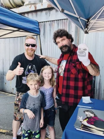 Mick Foley and Mac Foundation.jpg