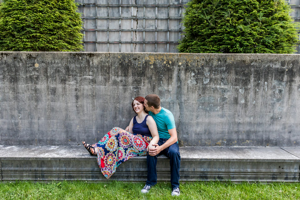 Terre Haute Engagement Photographer - Hall