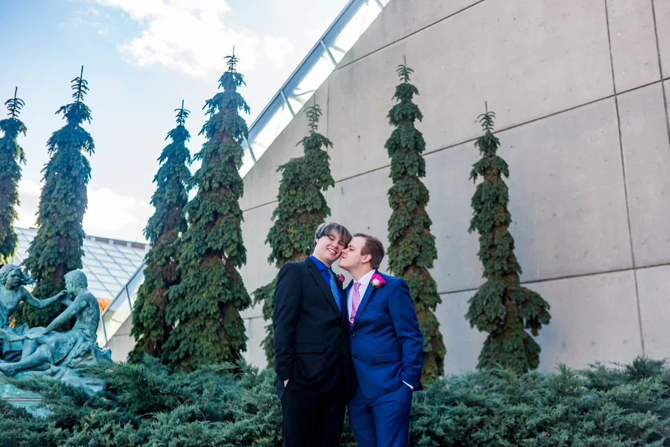 Adam And Zach S Lgbtq Wedding In Fort Wayne Indiana Catlin