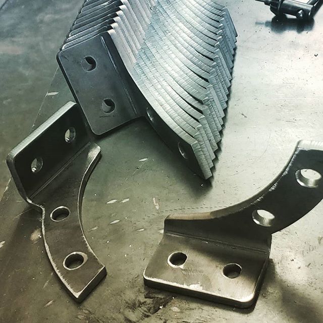 Bar foot rest brackets 20pcs 1/4 steel.