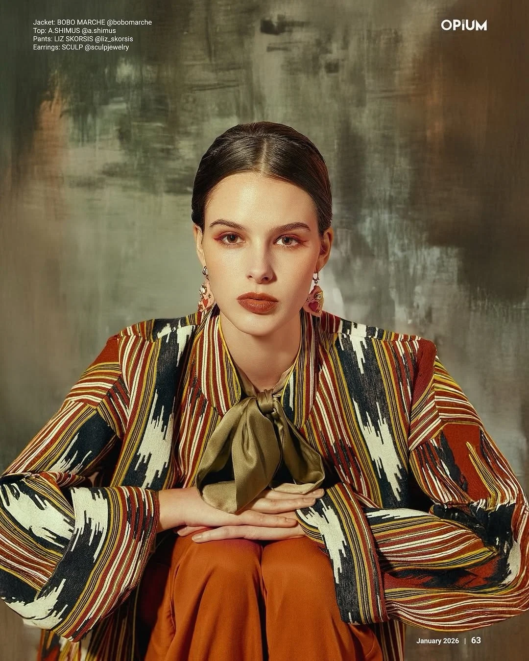 AVERY featured in @opiumredmagazine ❤️

Get @reshare_app &bull; @liz_skorsis 🎥 Editorial Spotlight: January Edition

Featured in @opiumredmagazine 
The Rena Cargo Pant in Rust
Designed thoughtfully, down to the last detail. 

Team Credits:
The Coppe