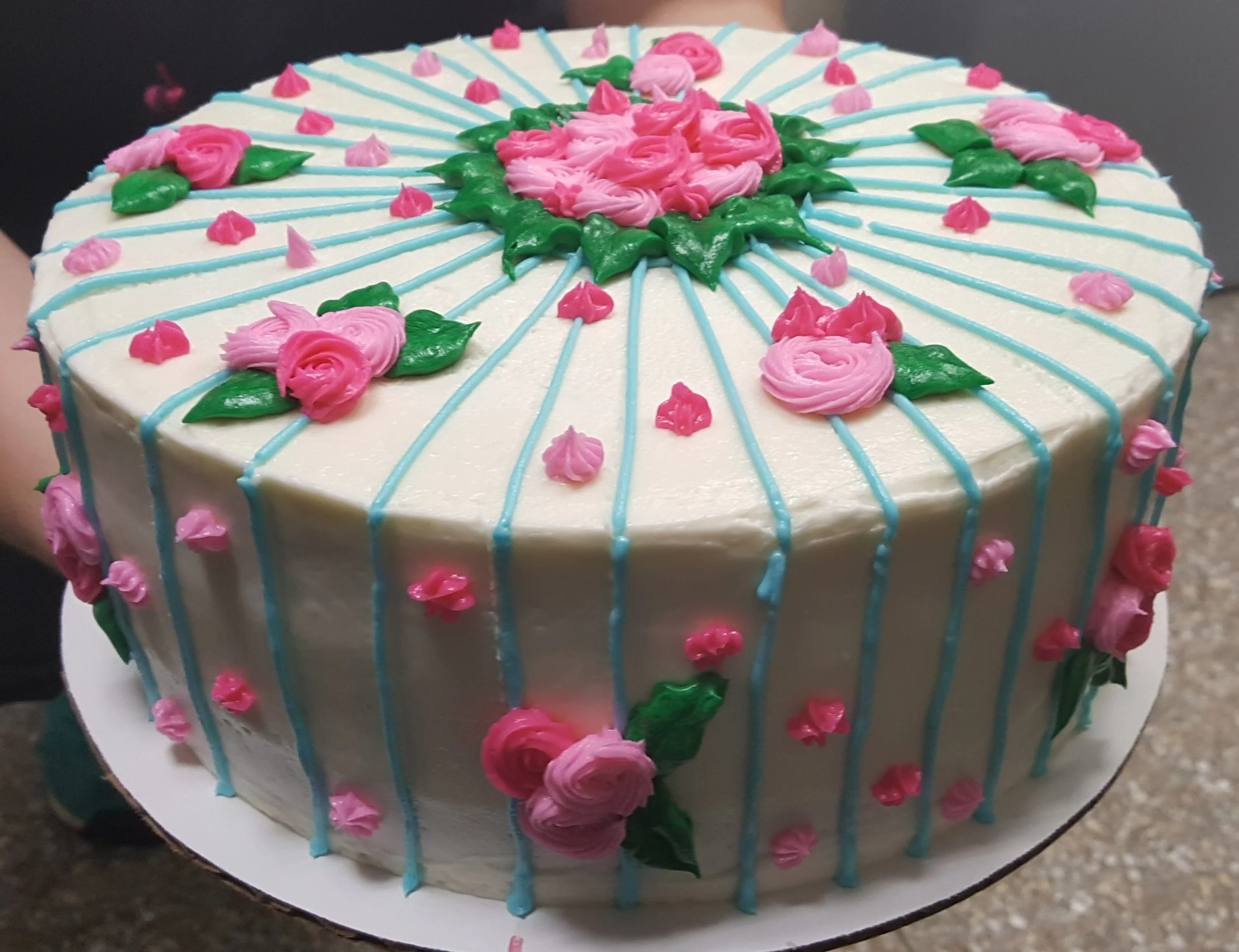 Old fashioned floral print