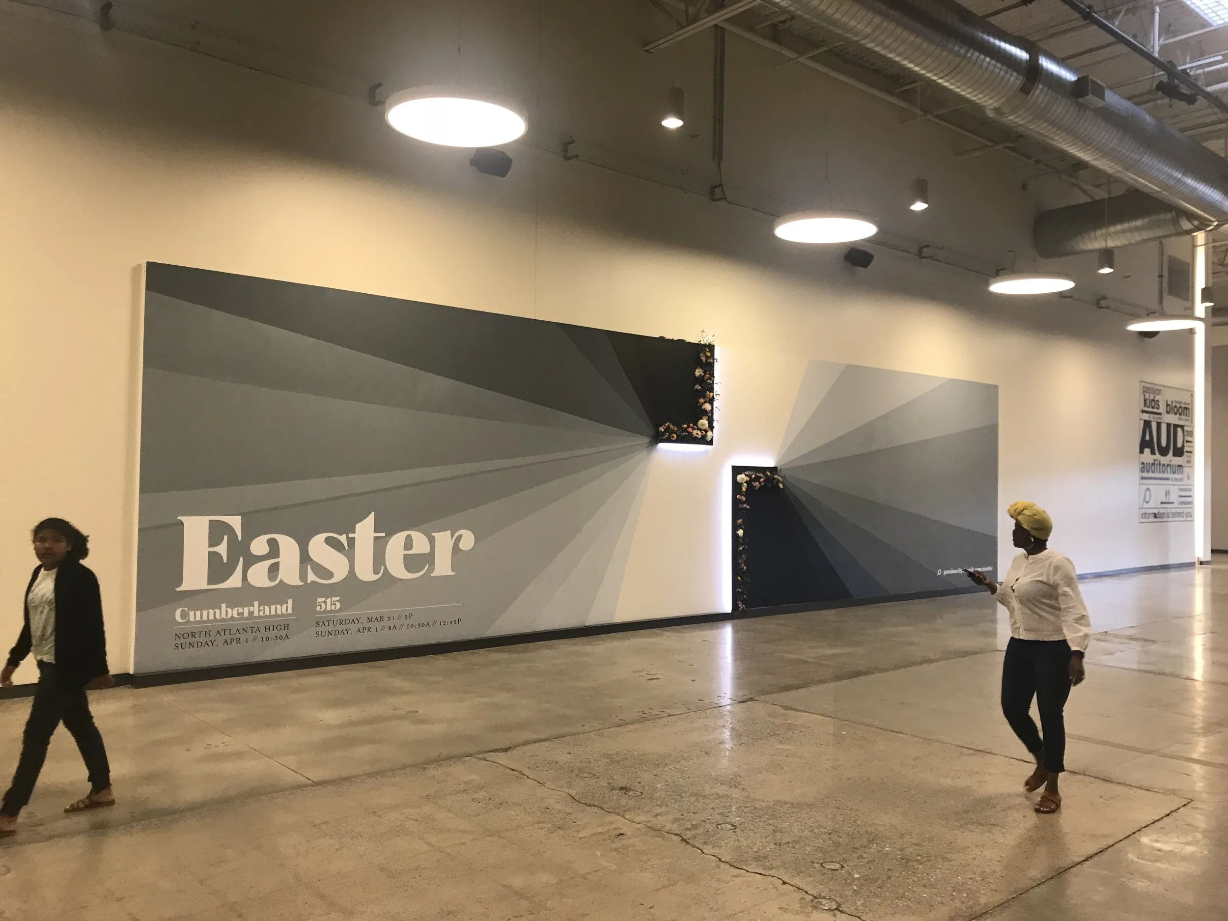 Easter mural