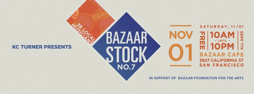 Rare Acoustic Trio Set at KC Turner Presents: Bazaar Stock - Nov. 1 @ 6pm
