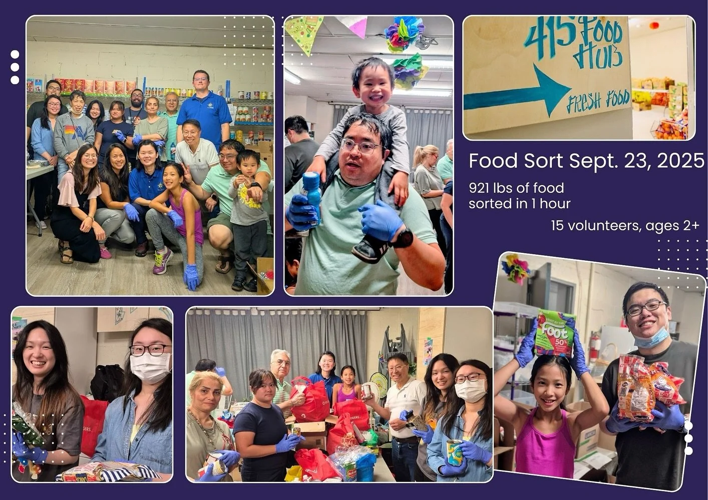 Serving up food and smiles at the 415 Food Hub! 

A team of 15 St. John&rsquo;s volunteers (ages 2 and up!) sorted over 900lbs of food and goods at the 415 Food Hub, which supports our neighbours in Willowdale. 🛒

If you want to join the St. John&rs