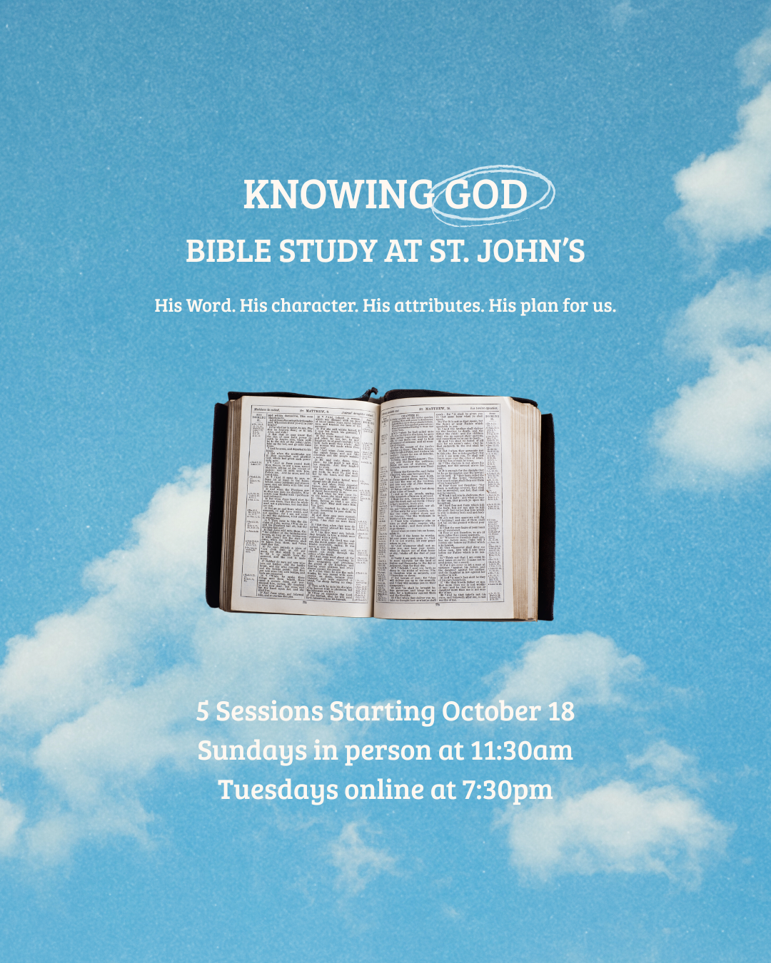 Knowing God Bible Study