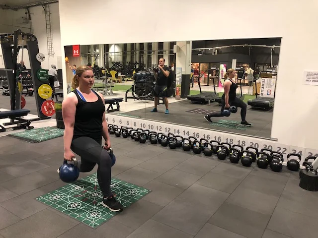 PT-Hörnan Kettlebells RKC 4-24kg (par) Eleiko 4-32kg (par) 1st 50kg 9st Procedos 3D-mattor I denna hörnan hittar du äver 2st ViPr, kvastskaft, 1kg och 2kg hantlar för 3D-träning och TRX.