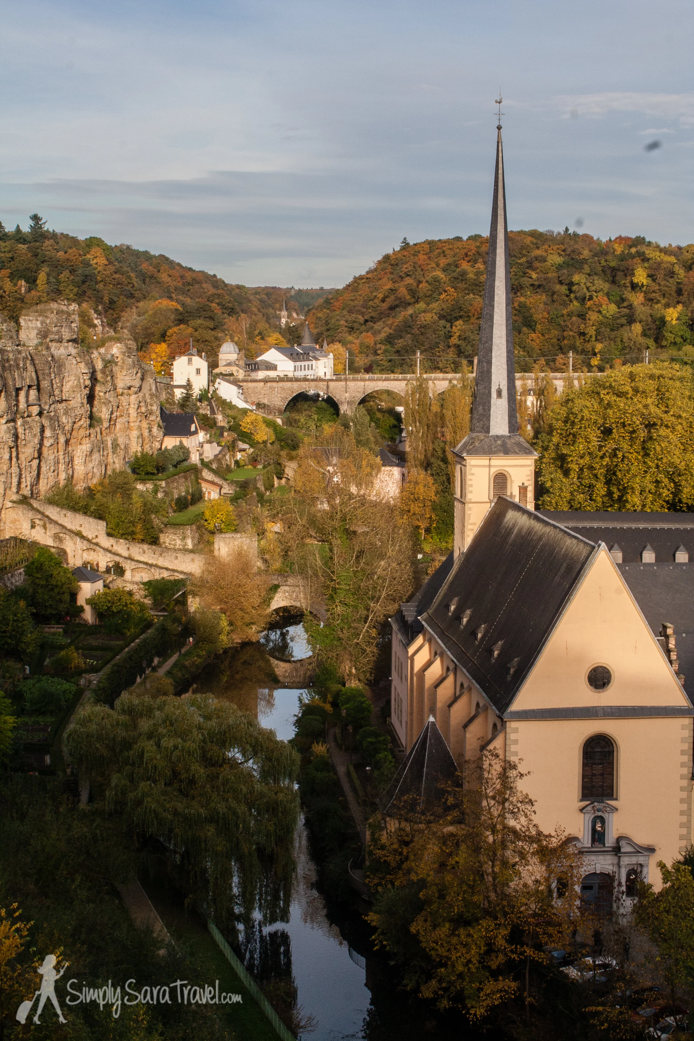 Luxembourg City in autumn (October 2013)