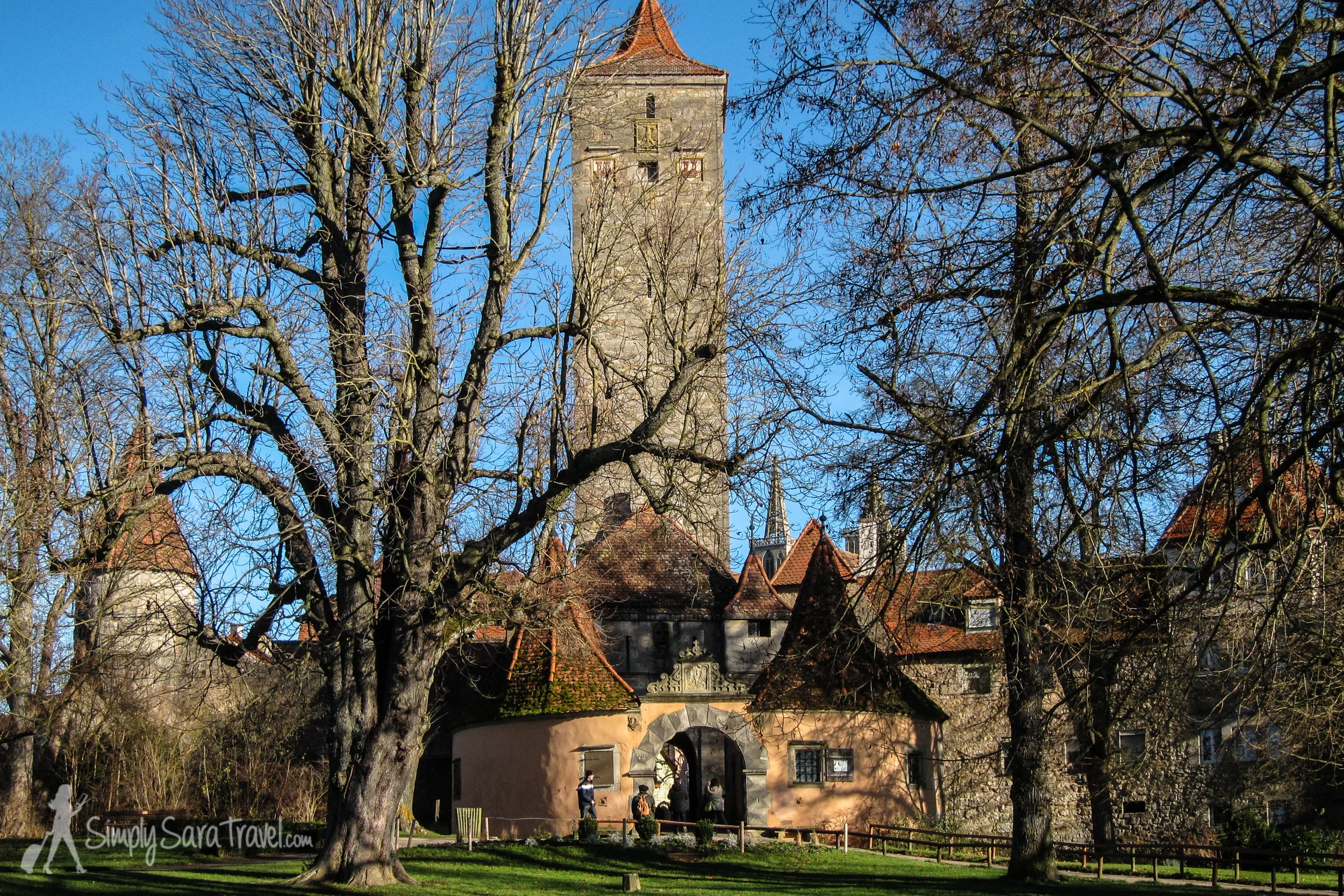 View from Castle Garden