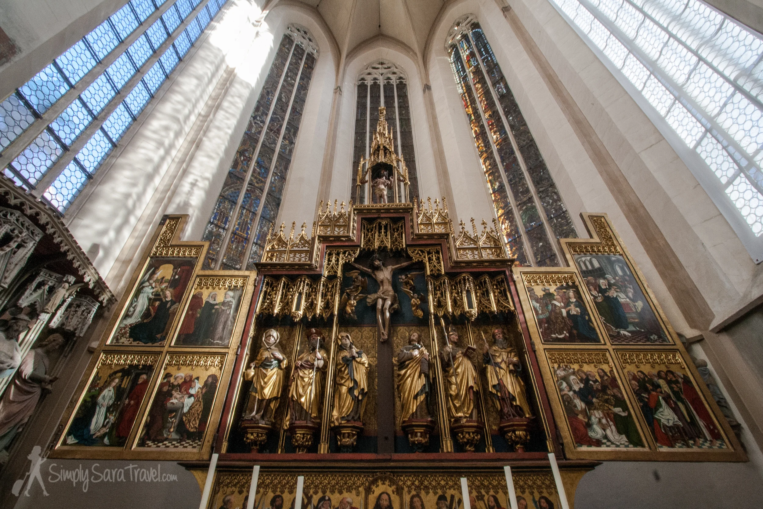 The high alter by Friedrich Herlin (1466)
