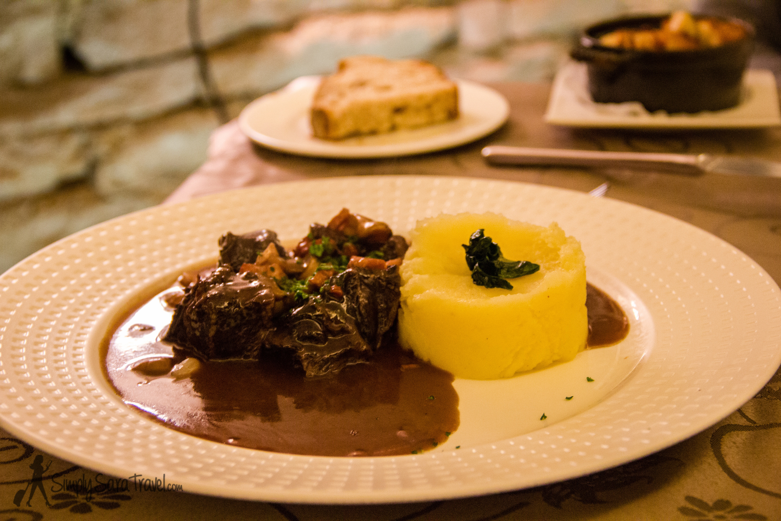 The meal I was so looking forward to from the moment I booked the trip!