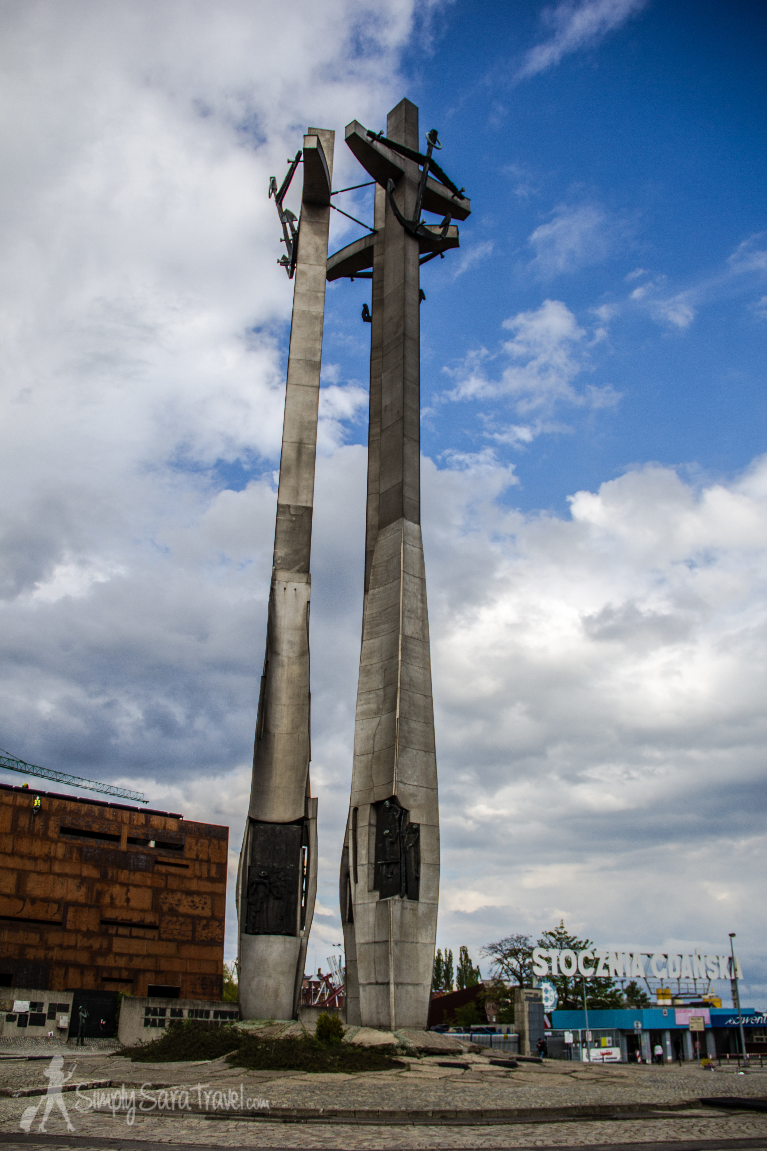 The Monument of the Fallen Shipyard Workers which honors the victims of that attack in 1970