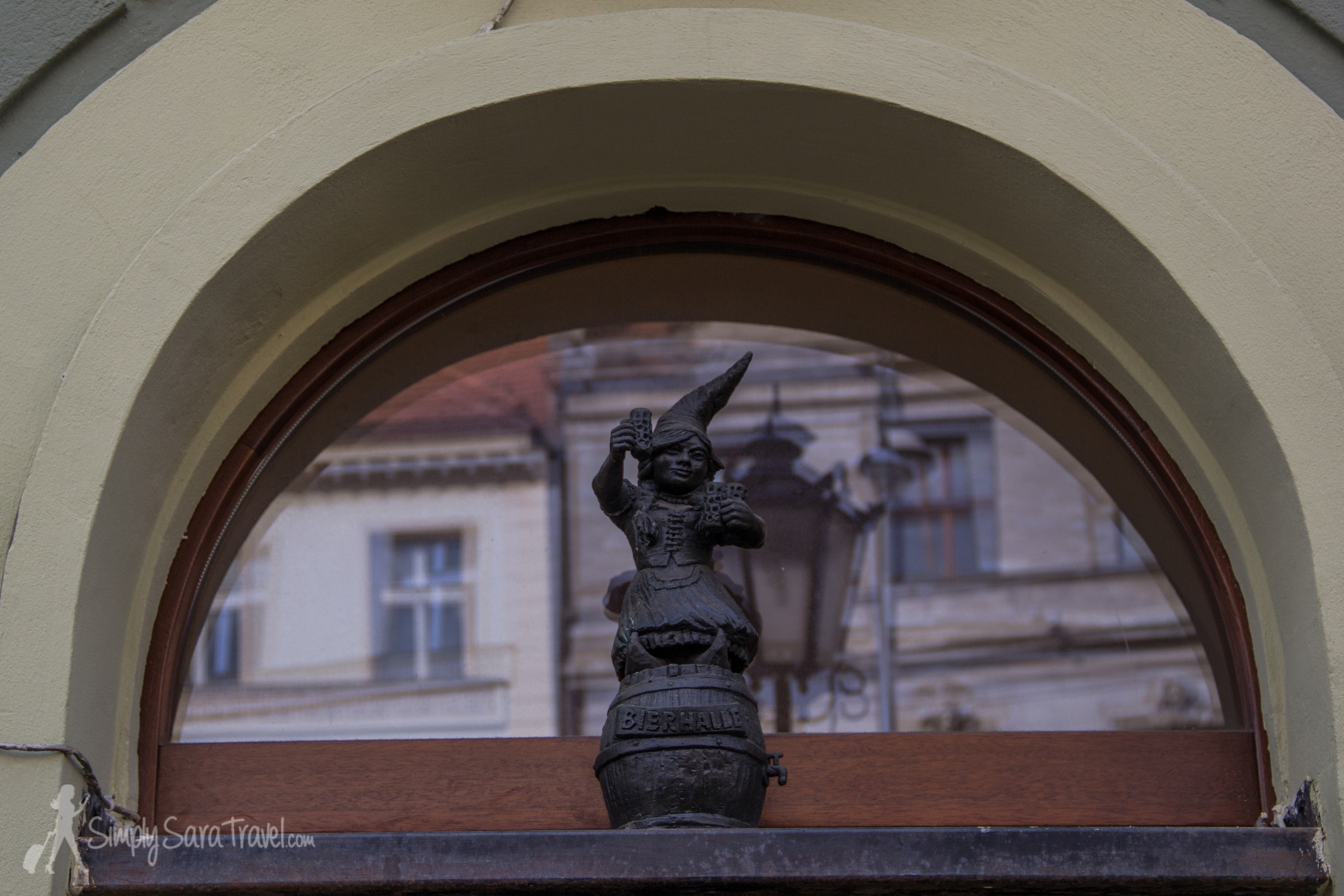 You can't forget to look up in Wroclaw! Found this one over the door of a brewery. 