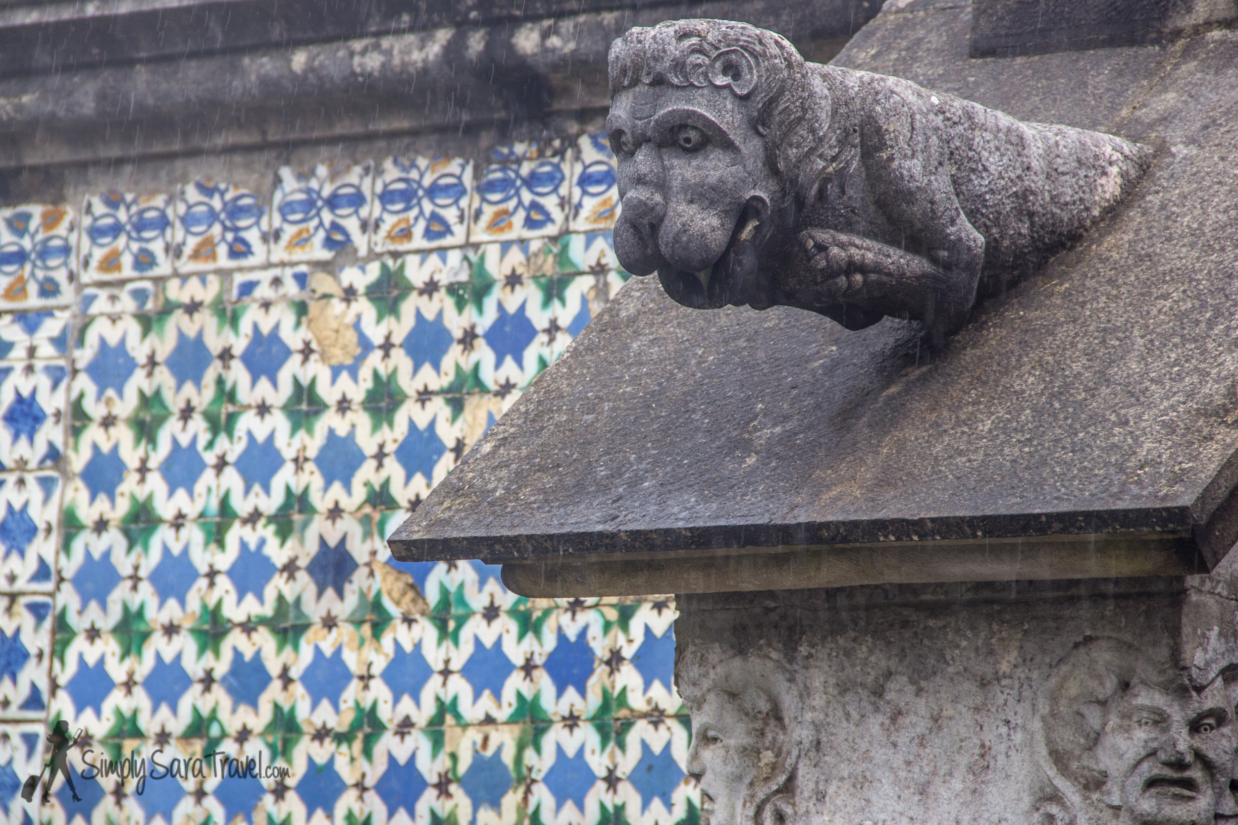 Inner courtyard details