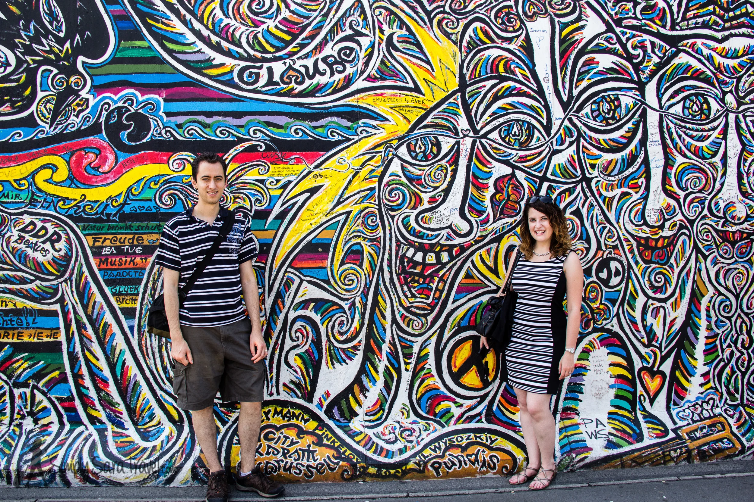 Walking along Berlin's East Side Gallery — Simply Sara Travel