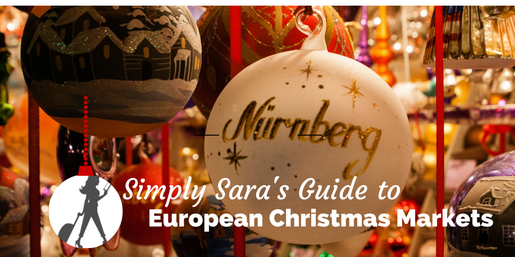 Simply Sara's European Christmas Market How-To