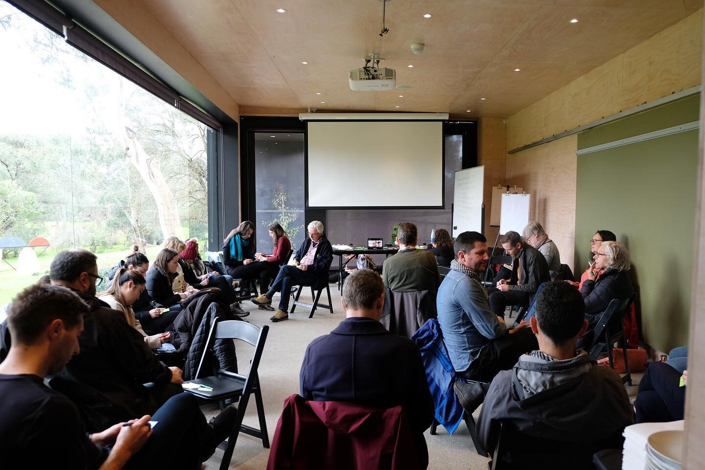 Set in the beautiful &amp; inspiring backdrop of @heidemoma, Law Architects&rsquo; annual workshop day explored the theme of Reflection. 
Through passionate discussions, dynamic workshops &amp; grounding exercises the entire office had the opportunit