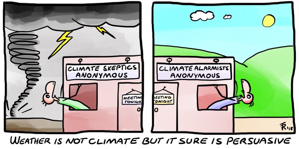 Weather is not Climate — Cartoons by Ardeet