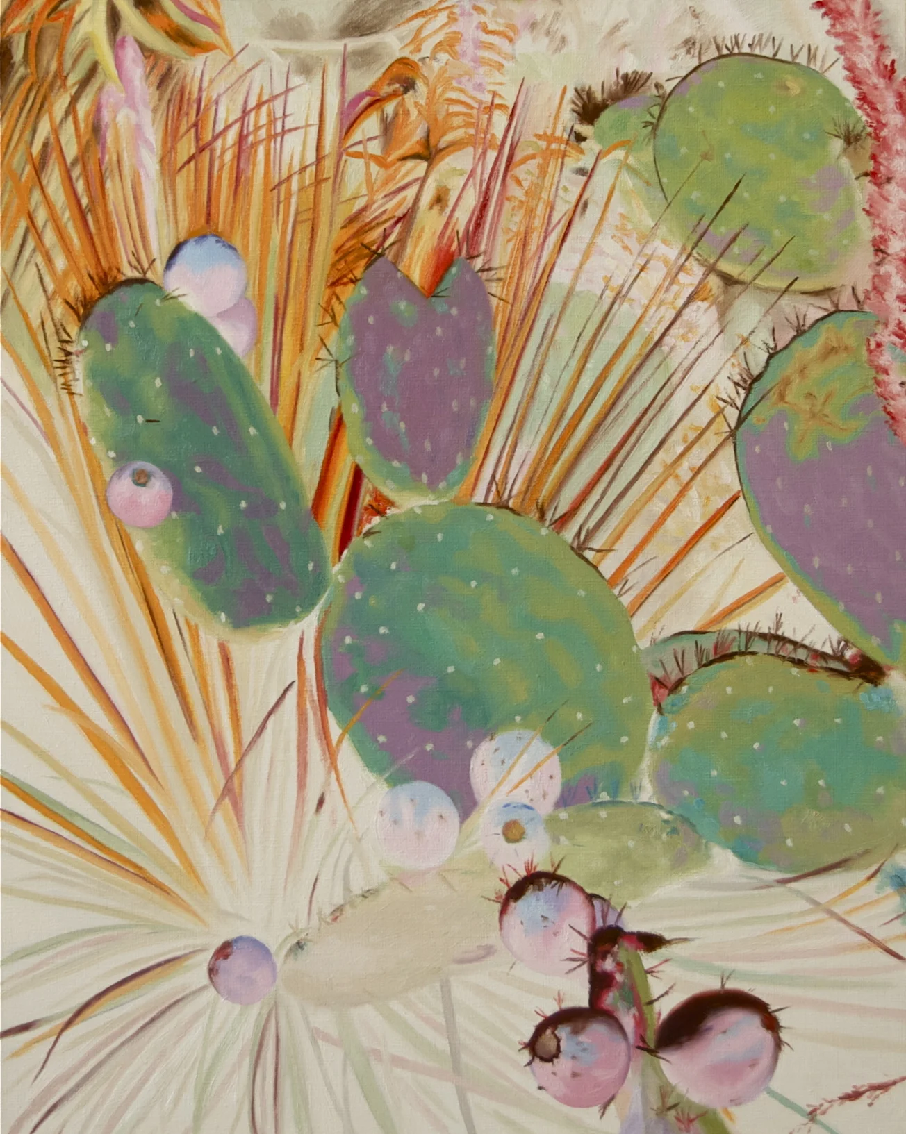   Non toccare  2014   oil on linen, 51 x 41 cm     