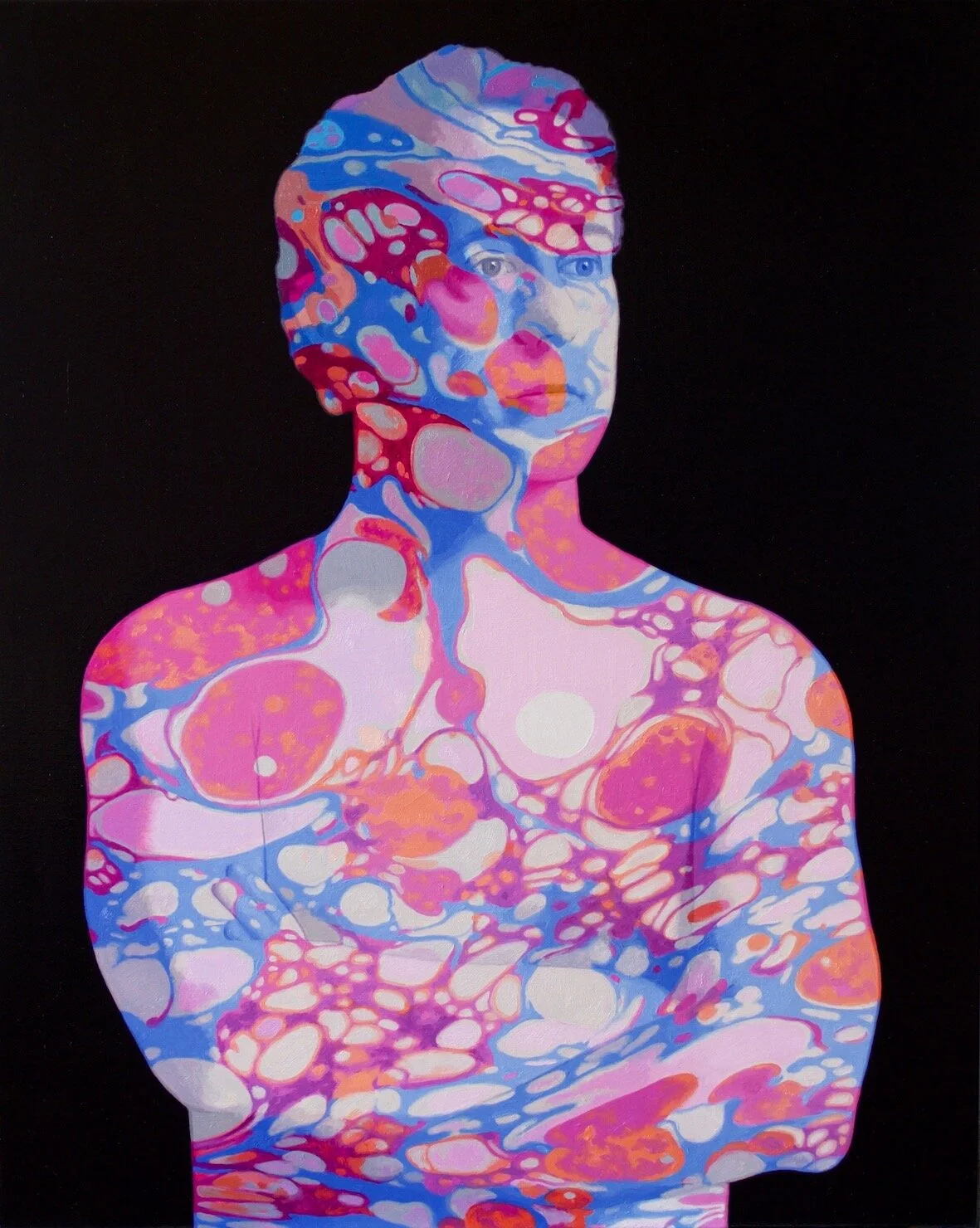We shall all be changed 2019 oil on linen, 76 x 61 cm