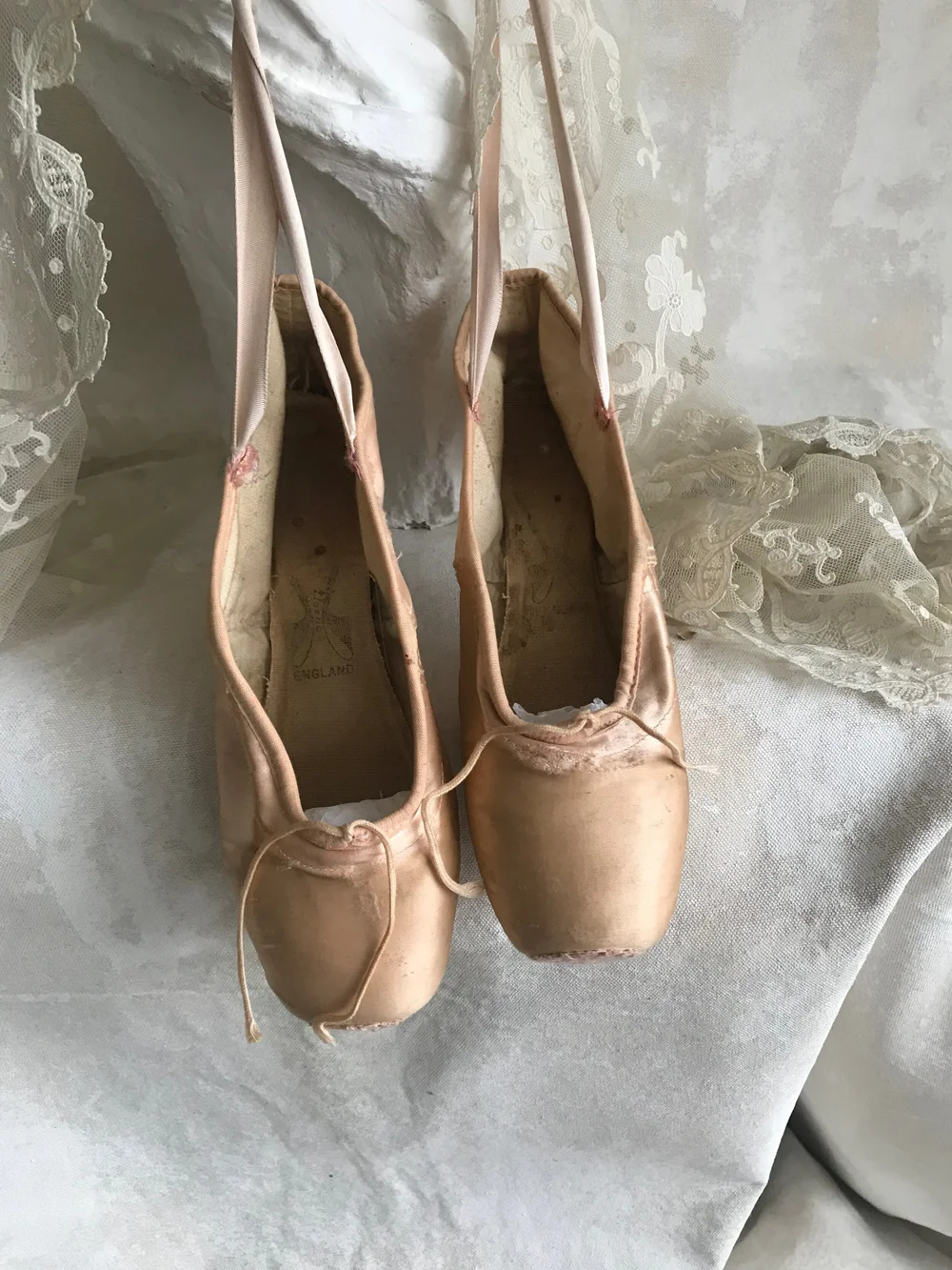 Vintage Ballet Shoes — Sheelin Lace
