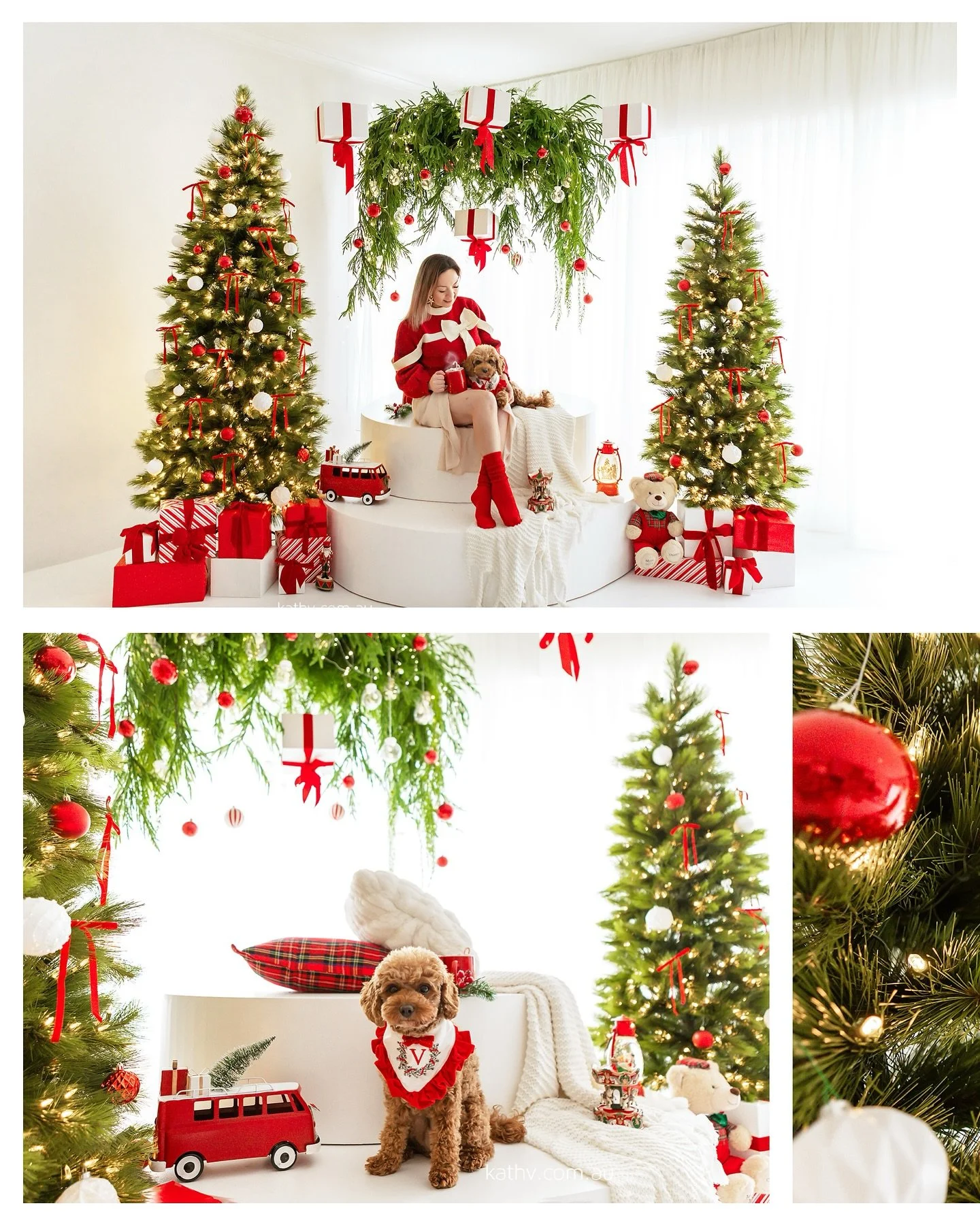 The Gift of Christmas 🎁✨
Our brand-new Christmas setup is here &mdash; filled with lush greens, festive reds, and all the joy of the season. The perfect space to capture your family&rsquo;s holiday story. Limited spots available!

Comment GIFT to re