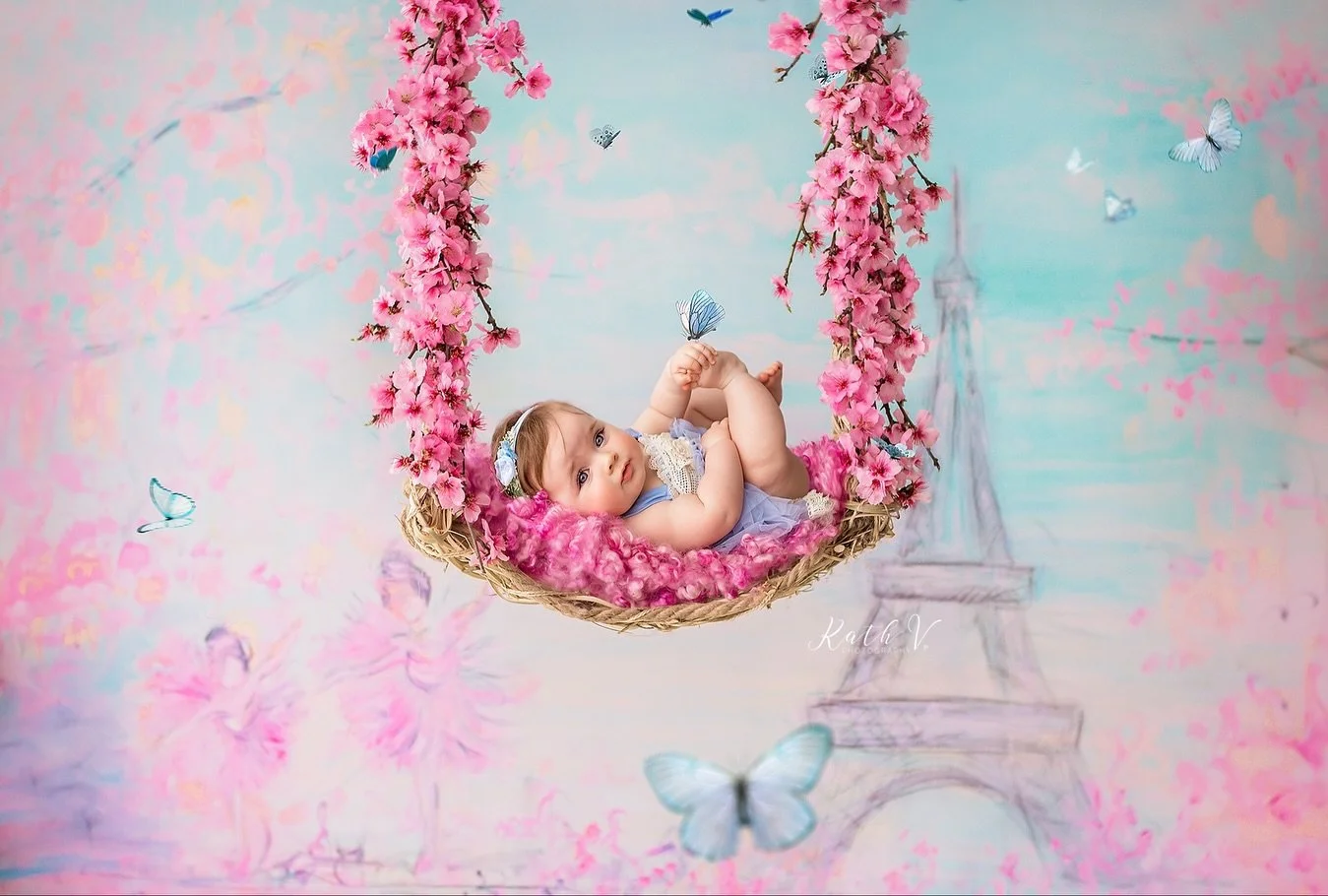 From Parisian blooms to snowy fairytales and Aussie koala cuddles &mdash; every swing captures a different kind of magic.
Which dreamy world would you love your baby to be in?

🌐 www.kathv.com.au
📧  info@kathv.com.au

#kathvphotography #newborn #ne