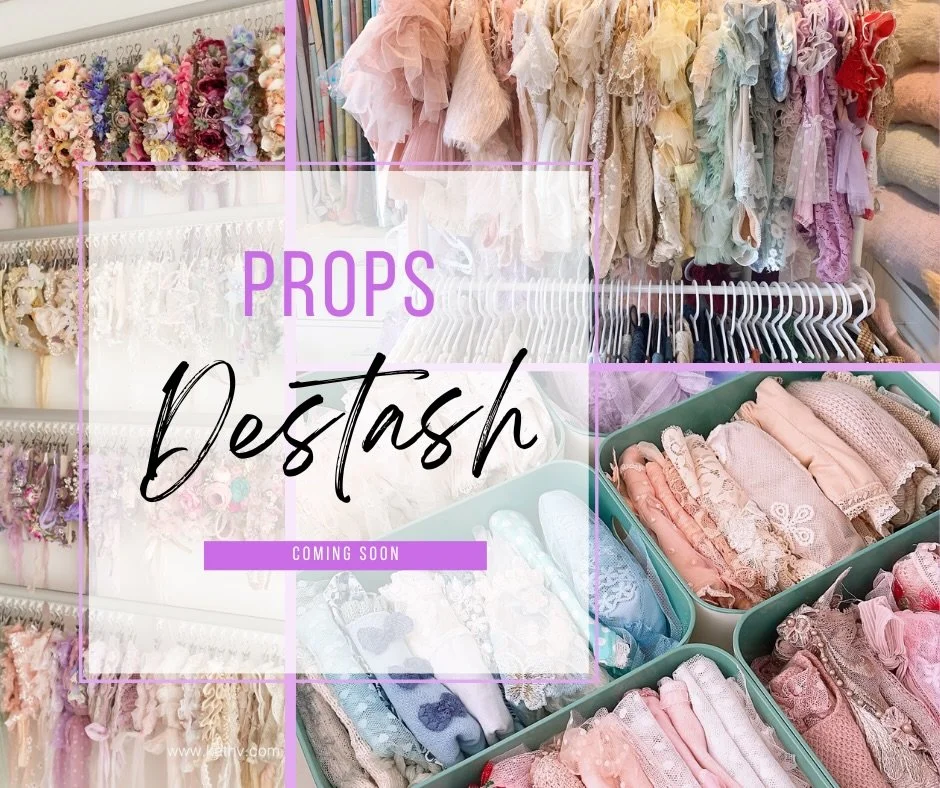For photographers:

Props Destash Coming Soon!
In the coming weeks, I&rsquo;ll be sharing a curated selection of studio props.

Follow @kathvdestash to stay in the loop.

#destash #propsnewborn #newbornphotography