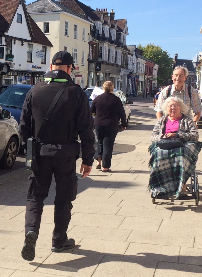 No, it's not a New York suburb, it's Petersfield in East Hampshire.
