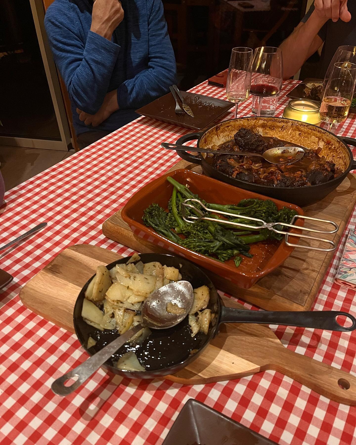 Ox cheek Bourguignon was on the menu at Chez Morwenna last night (it was sublime) getting us in the mood for a trip back to our lovely French home in Gouex tonight.