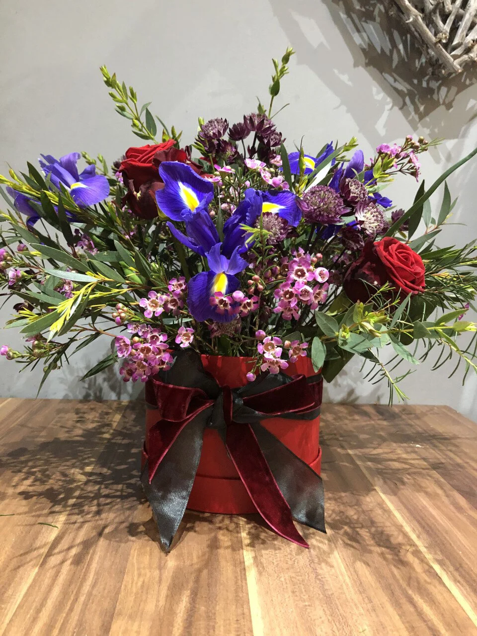 Valentines Floral Hat Box
