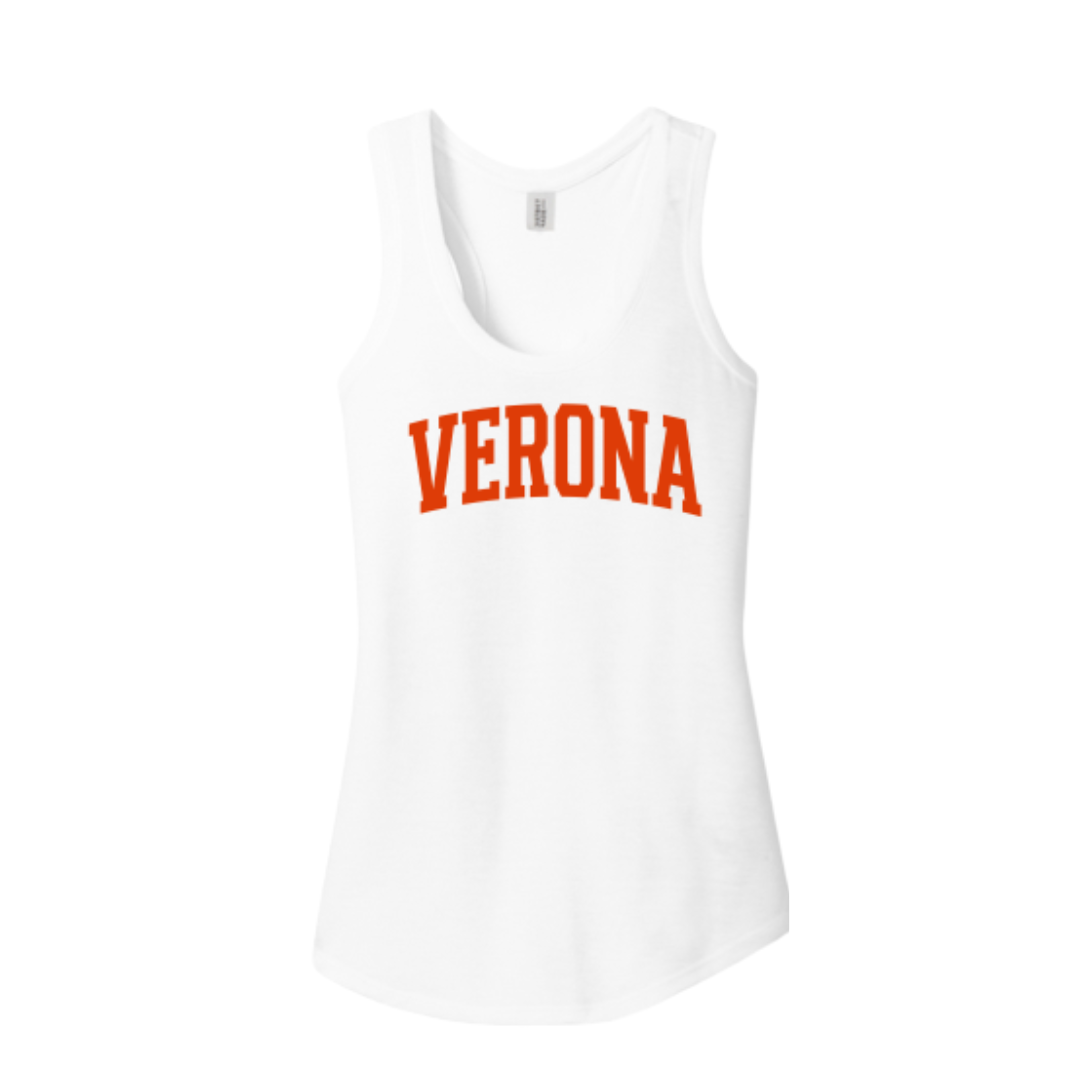 White Verona Tank