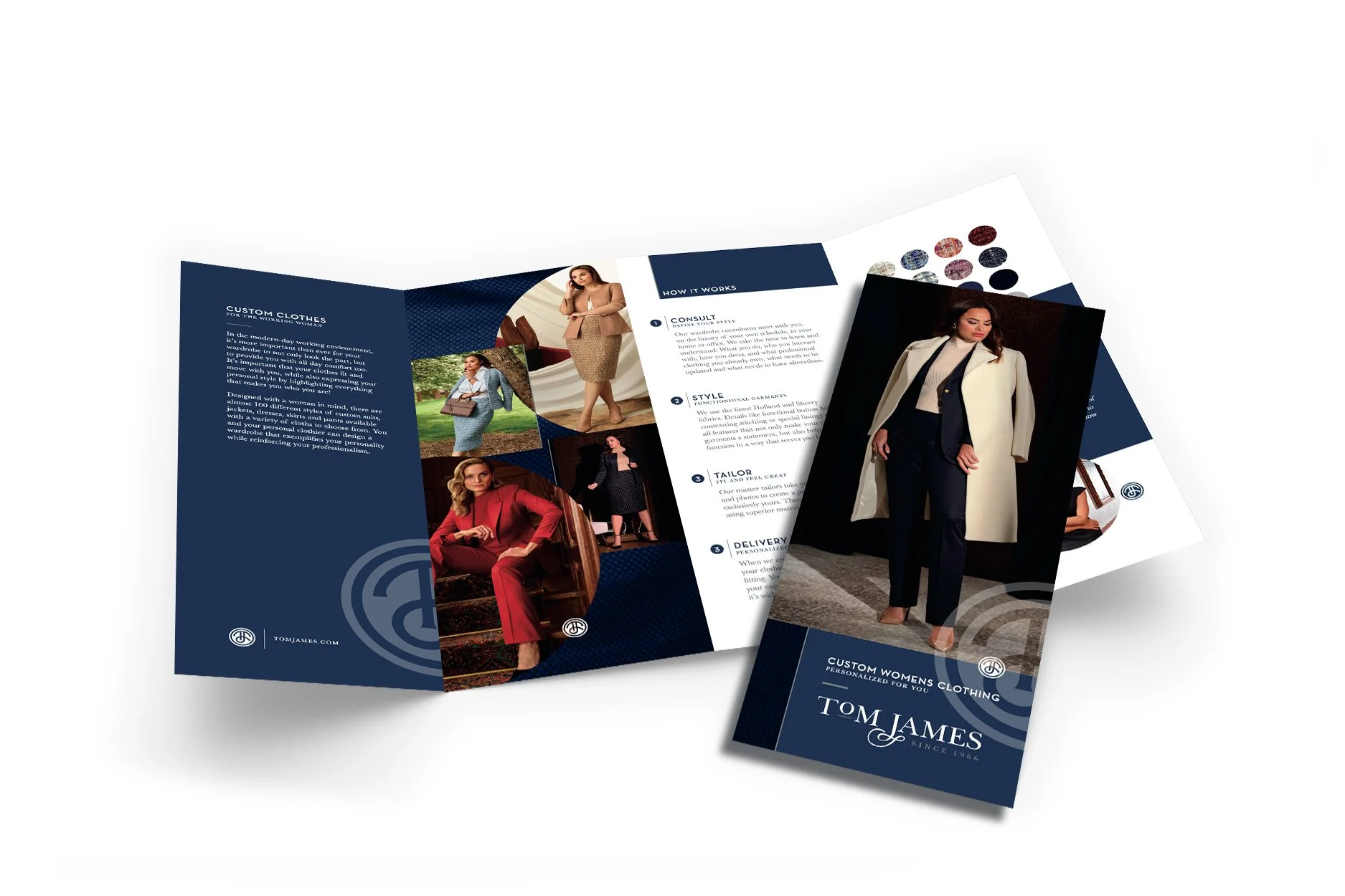 Tom James Brochure Design