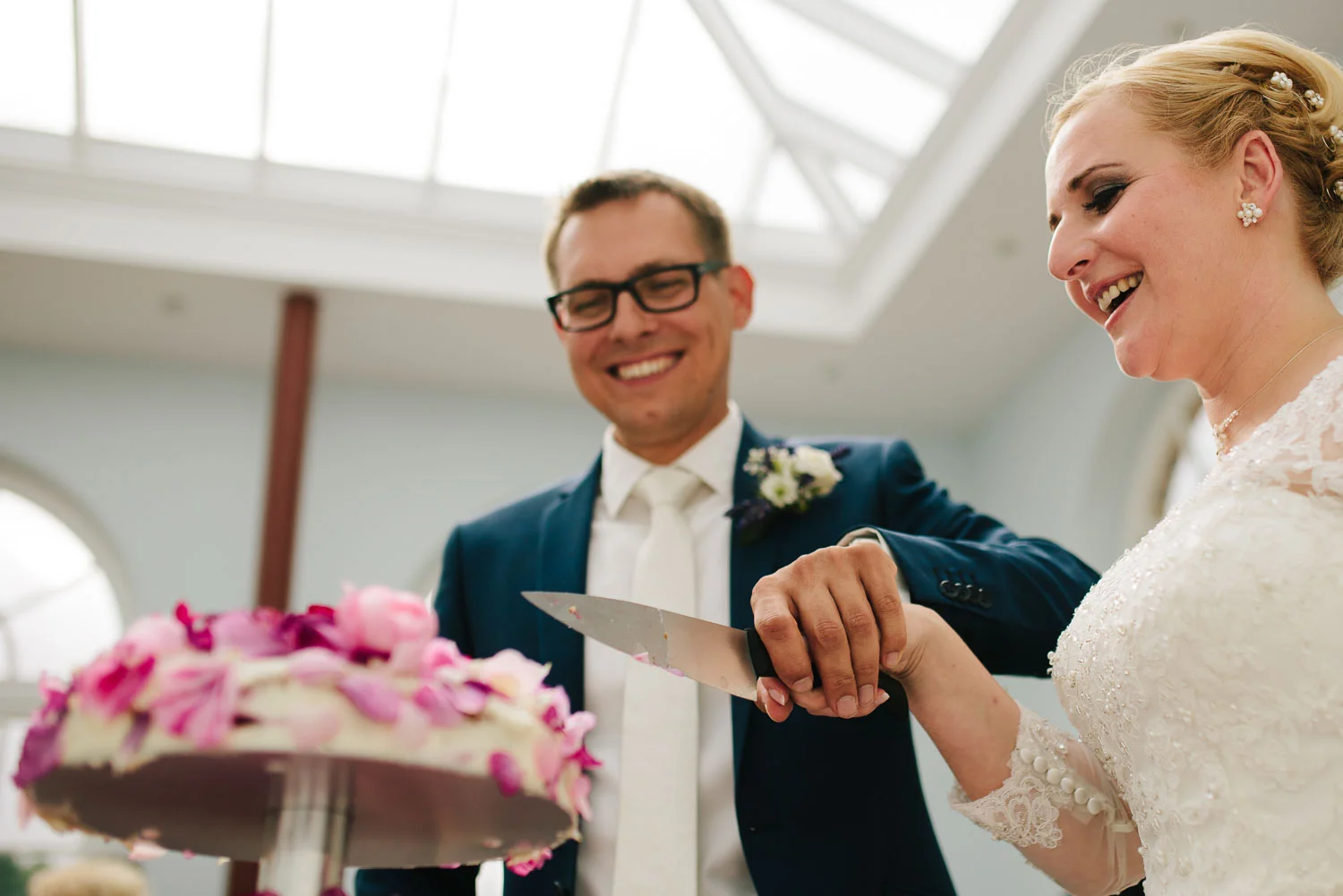 Hochzeitspaar Torte Siemen