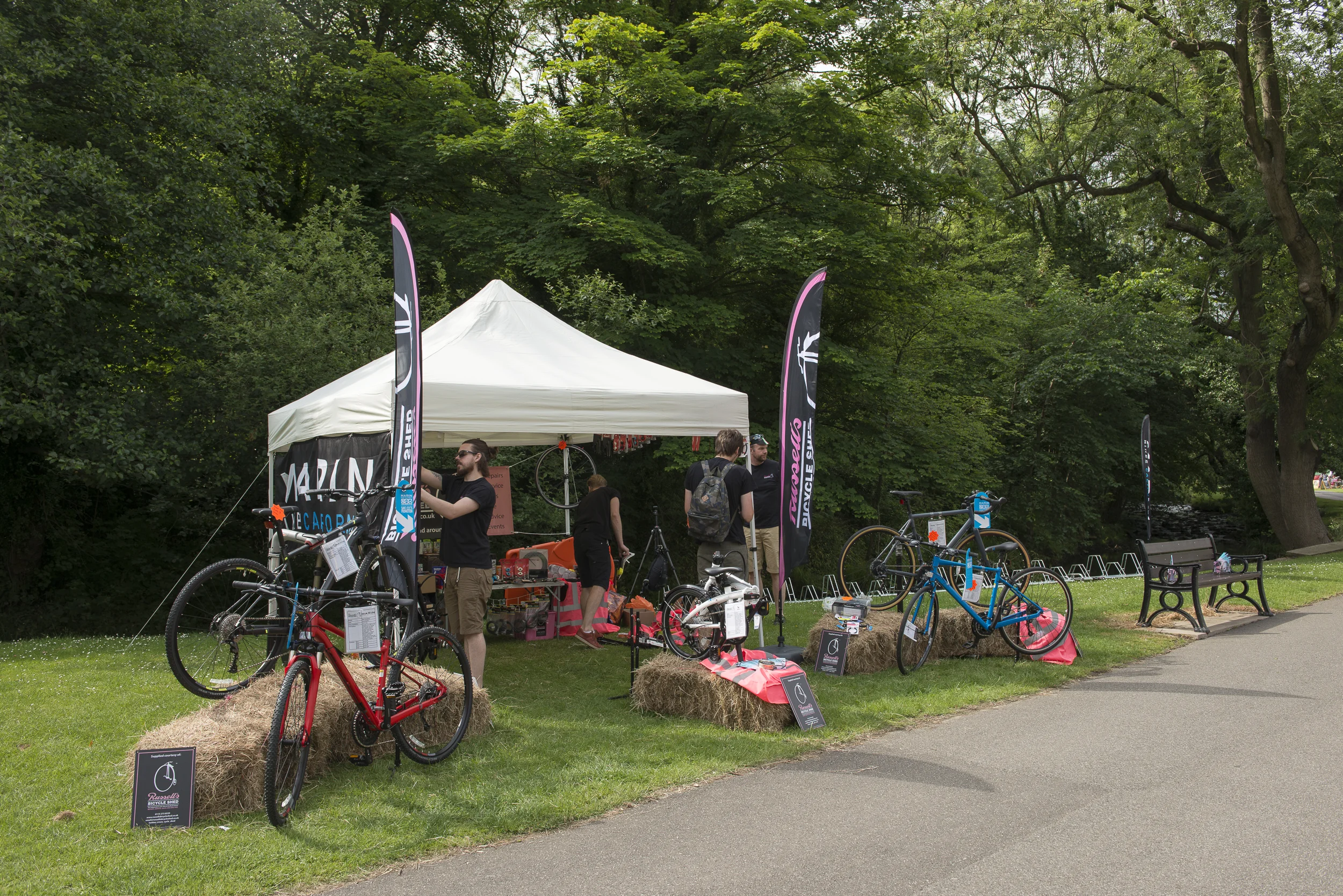 10:25am (ish) the gates are about to open. Cliffhanger 2015 Sheffield.