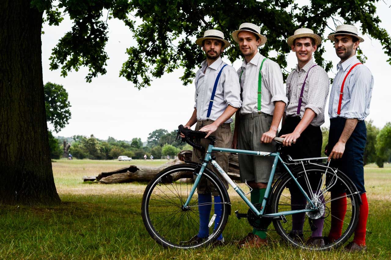 The Handlebards doing their thing