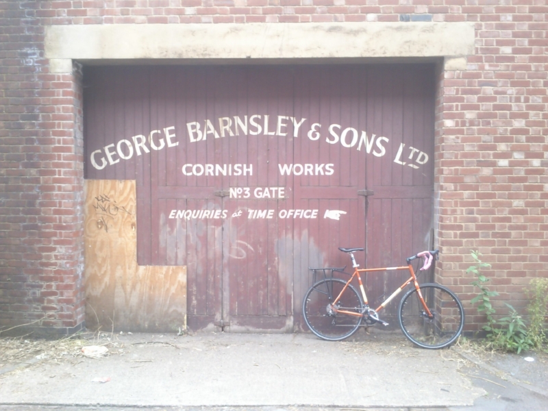 Another hidden relic from Kelham Island discovered by bicycle.