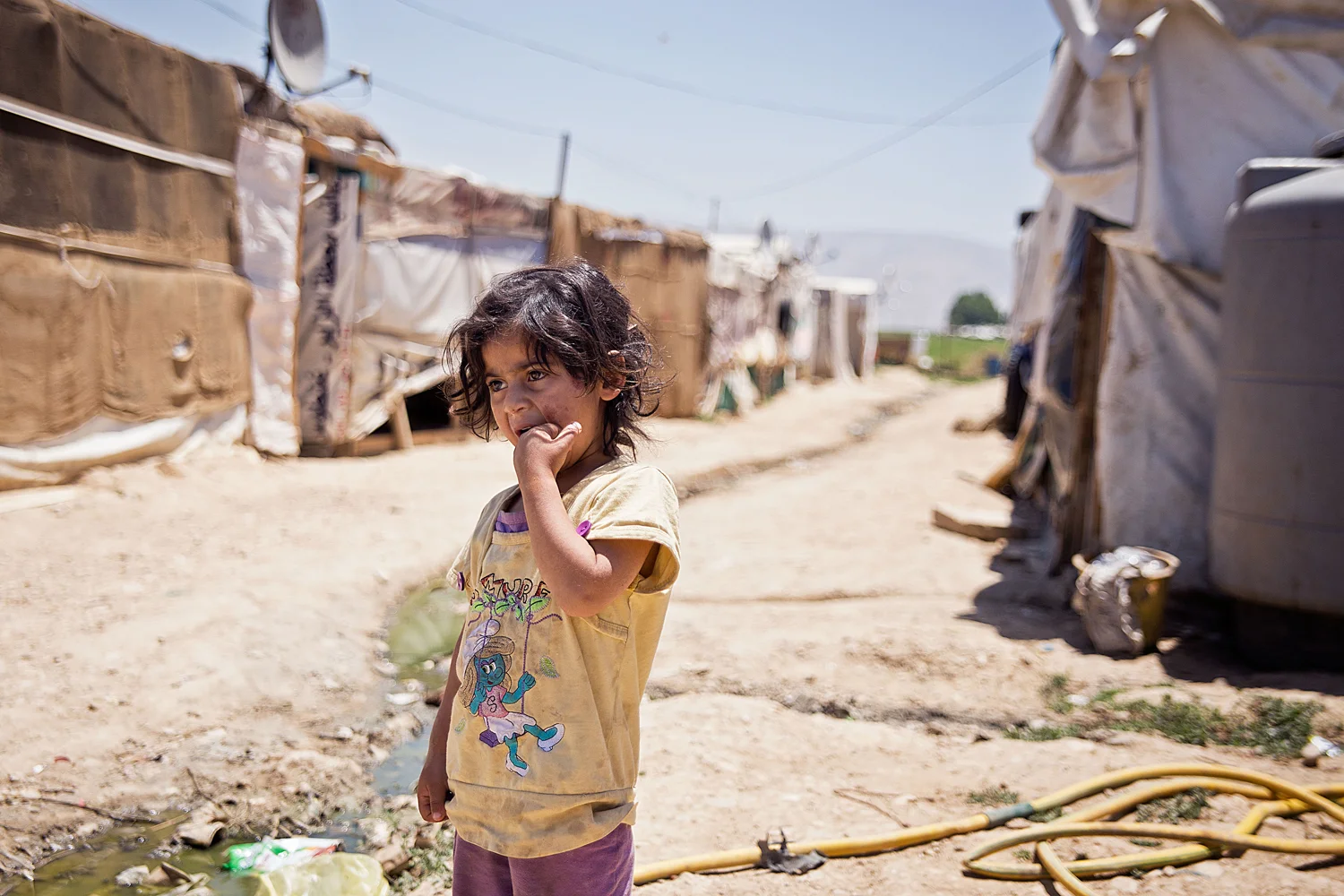 Refugee Camps in the Bekaa Valley