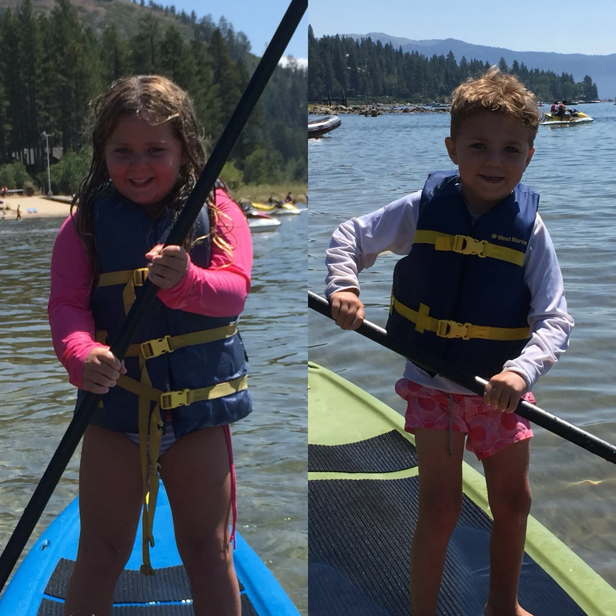 Rocking paddle boarding !!
