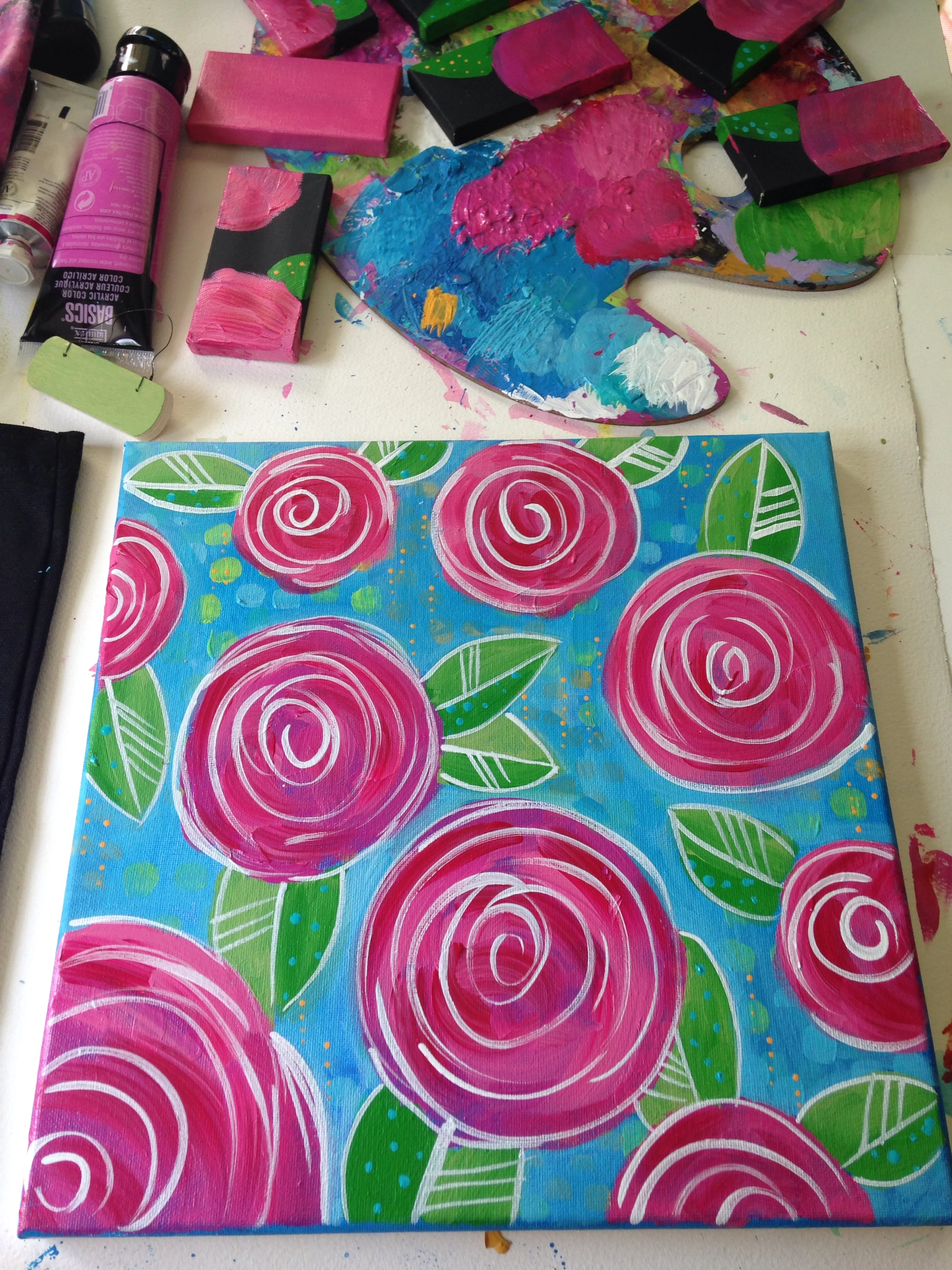 ((I was working on my minis at the same time)