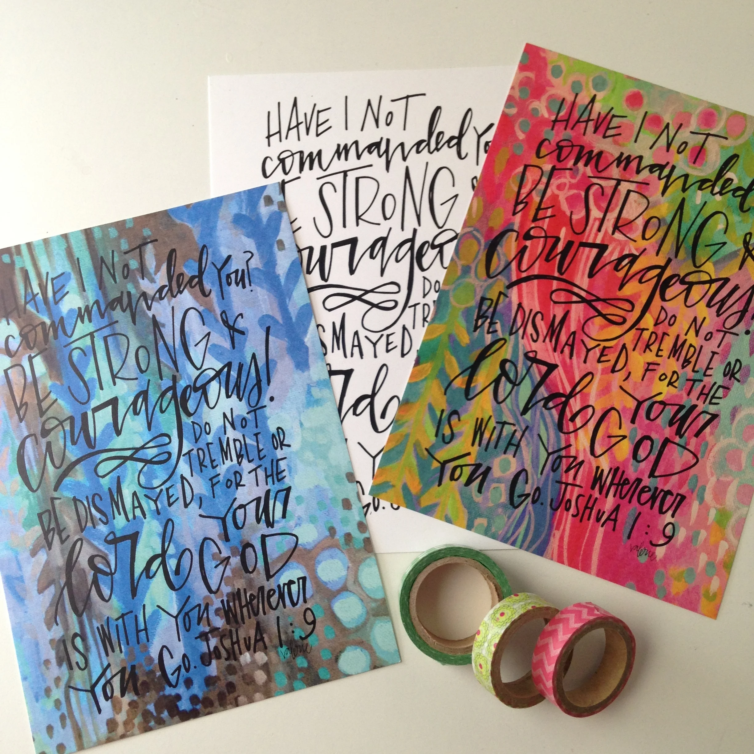 "Strong & Courageous" Art Print