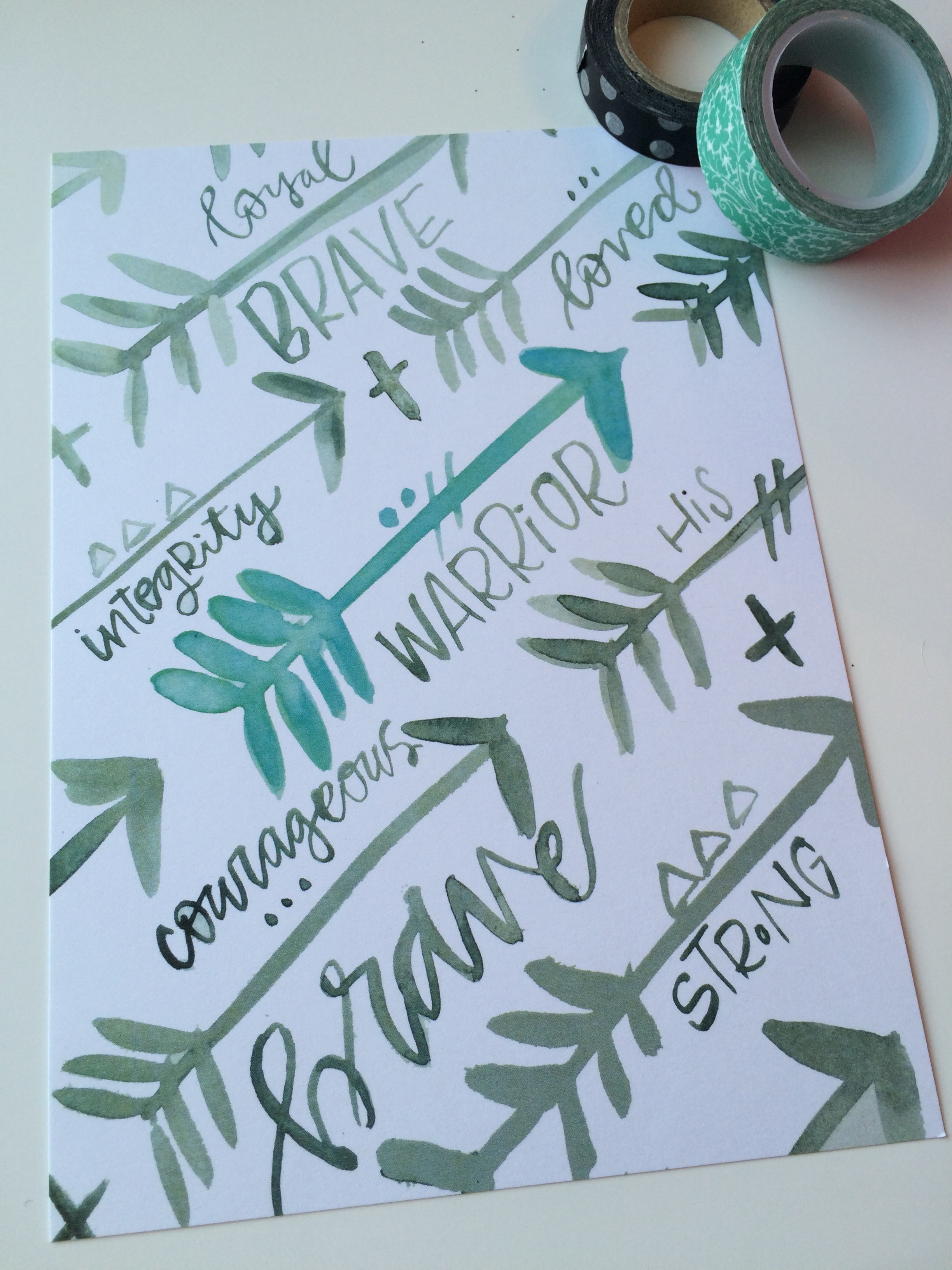 "Warrior Arrow" Art Print