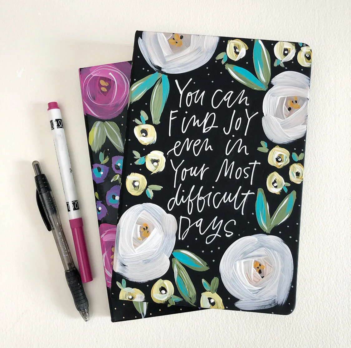 Hand Painted Journals