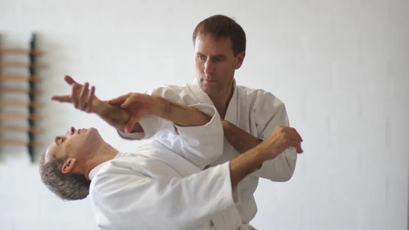 Nage: Greg Hildgenberg uke: Jeff Taylor