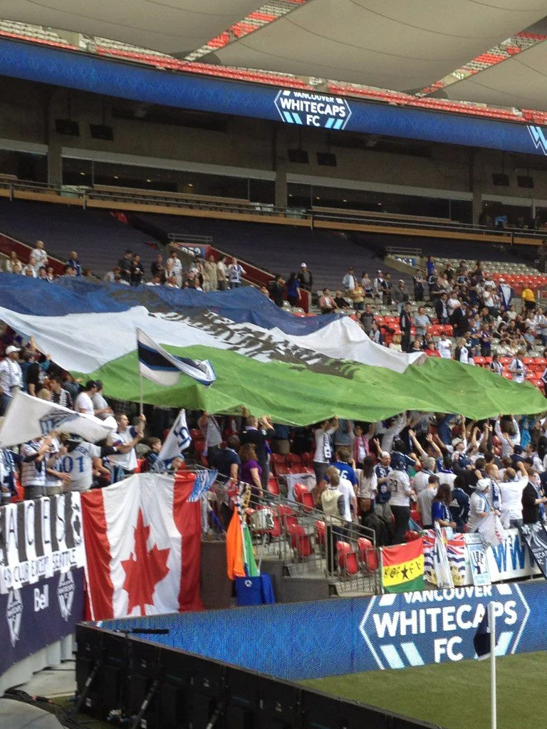 Vancouver WhiteCaps Cascadia Flag