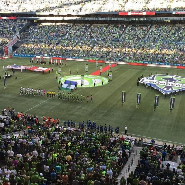 Cascadia Cup Match Opening Ceremony
