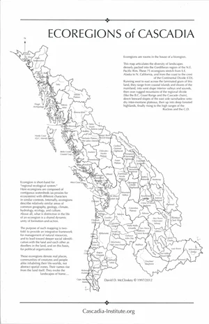 Ecoregions of Cascadia Poster (PDF)